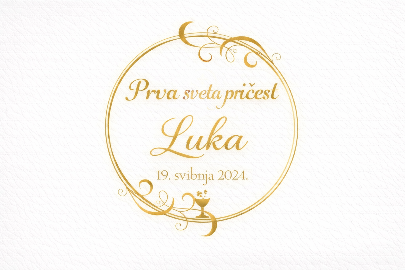 Naljepnica – Prva pričest