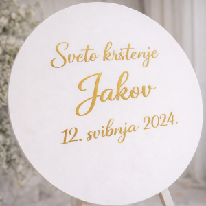 Naljepnica – Krštenje