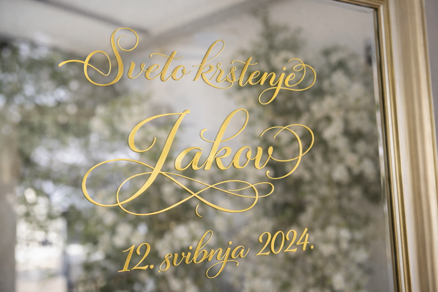 Naljepnica – Krštenje | Krasopis - Slika 2