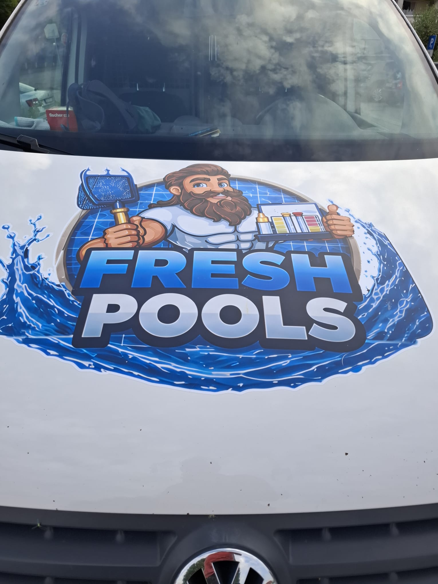 Oslikavanje kombija Fresh Pools Zadar - fresh pools oslikavanje vozila.jpeg